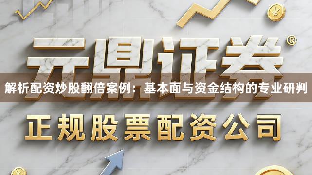 解析配资炒股翻倍案例:基本面与资金结构的专业研判