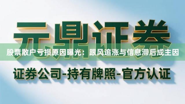 股票散户亏损原因曝光：跟风追涨与信息滞后成主因